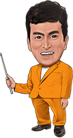 石原良純氏のイラスト